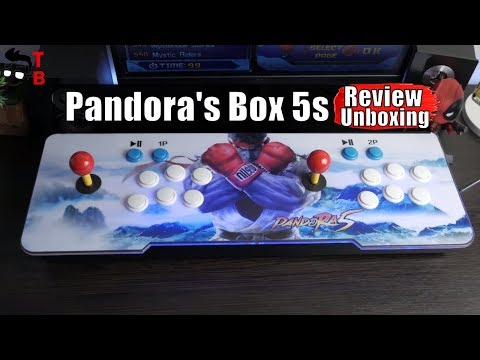 Pandora's Box 5S REVIEW: Retro Arcade Gaming Console for Two Players