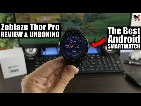 Zeblaze Thor Pro REVIEW: The Smartwatch We've Been WAITING For in 2018!