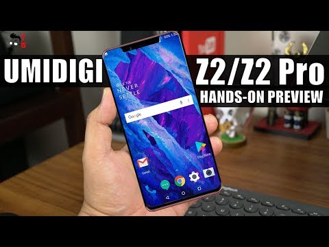 UMIDIGI Z2/Z2 Pro Hands-on Preview: Helio P60 Better Than Snapdragon 660?