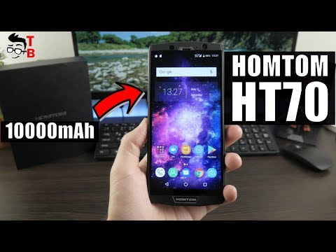 HOMTOM HT70 Review & Unboxing: 10000mAh = Longest Battery Life?