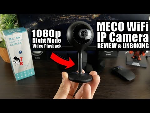 MECO WiFi IP Camera REVIEW: 1080P Home Security Camera For only $40!