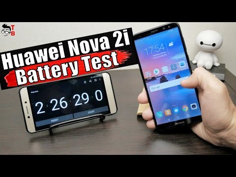 Huawei Nova 2i - Battery Drain Test and Charging Time