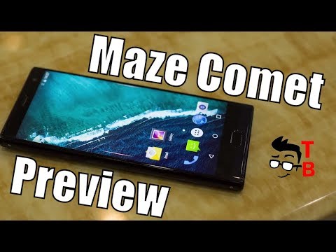 MAZE Comet Preview and Unboxing: Leather Back and 18:9 Display