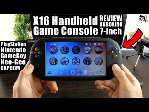Powkiddy X16 Handheld Retro Game Console REVIEW & Unboxing