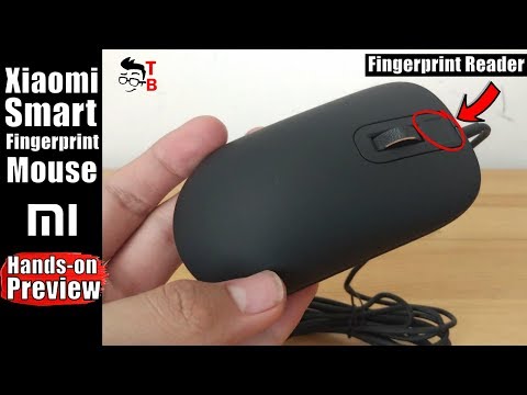 Xiaomi Smart Fingerprint Mouse - Unboxing & Hands-on Preview