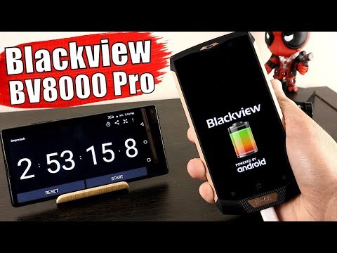 Blackview BV8000 Pro - Battery Life and Charging Time