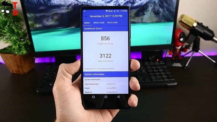 Vernee Mix 2 GeekBench 4