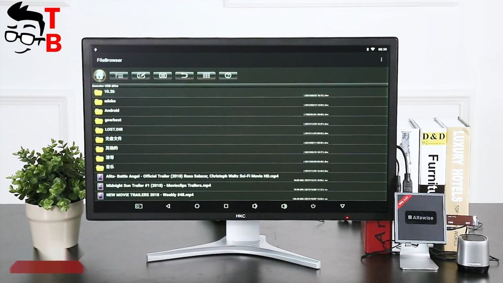 Alfawise H96 Mini: Android TV Box with HDMI Input/Output