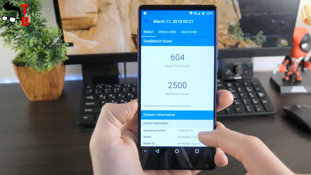 M-Horse Pure 2 REVIEW performance geekbench 4