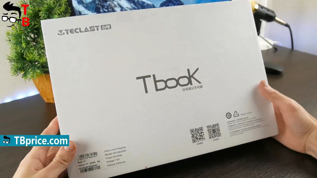 Teclast F7 REVIEW unboxing package