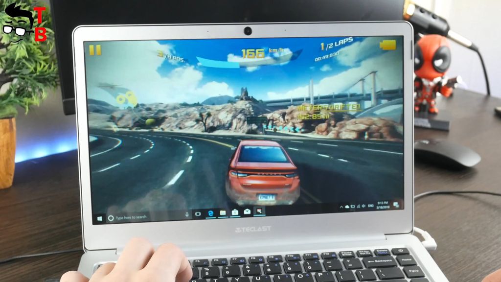 Teclast F7 REVIEW gaming asphalt 8