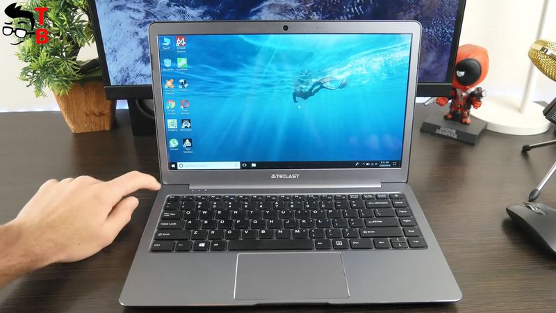 Teclast F6 REVIEW laptop design