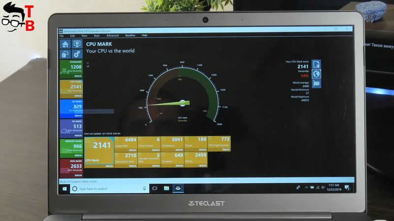 Teclast F6 REVIEW performance test