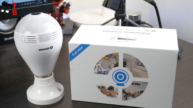 Alfawise JD-T8610-Q2 REVIEW: LED Bulb with Hidden IP Camera
