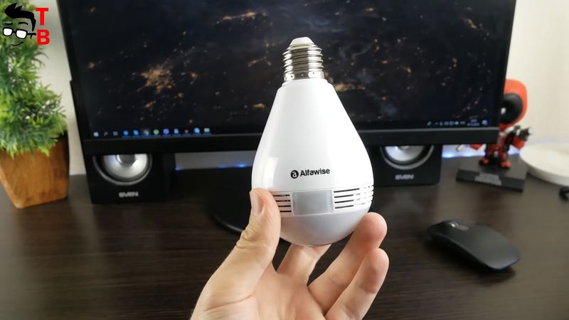 Alfawise JD-T8610-Q2 REVIEW: LED Bulb with Hidden IP Camera