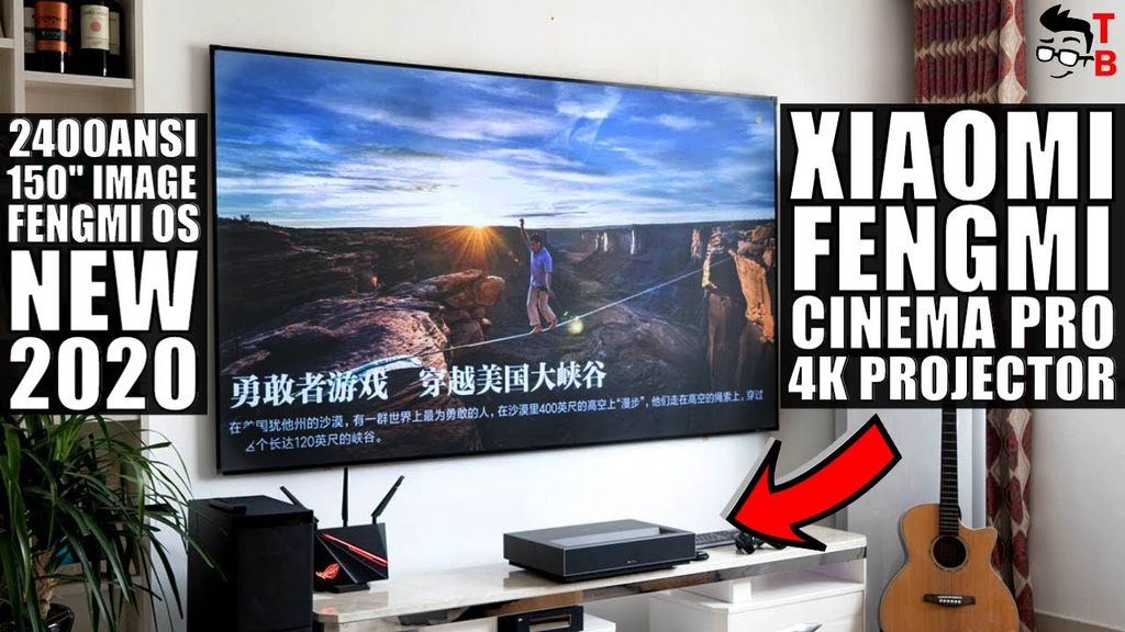 Xiaomi Fengmi Laser Projector TV 4K Cinema Pro NEW 2020 Version!