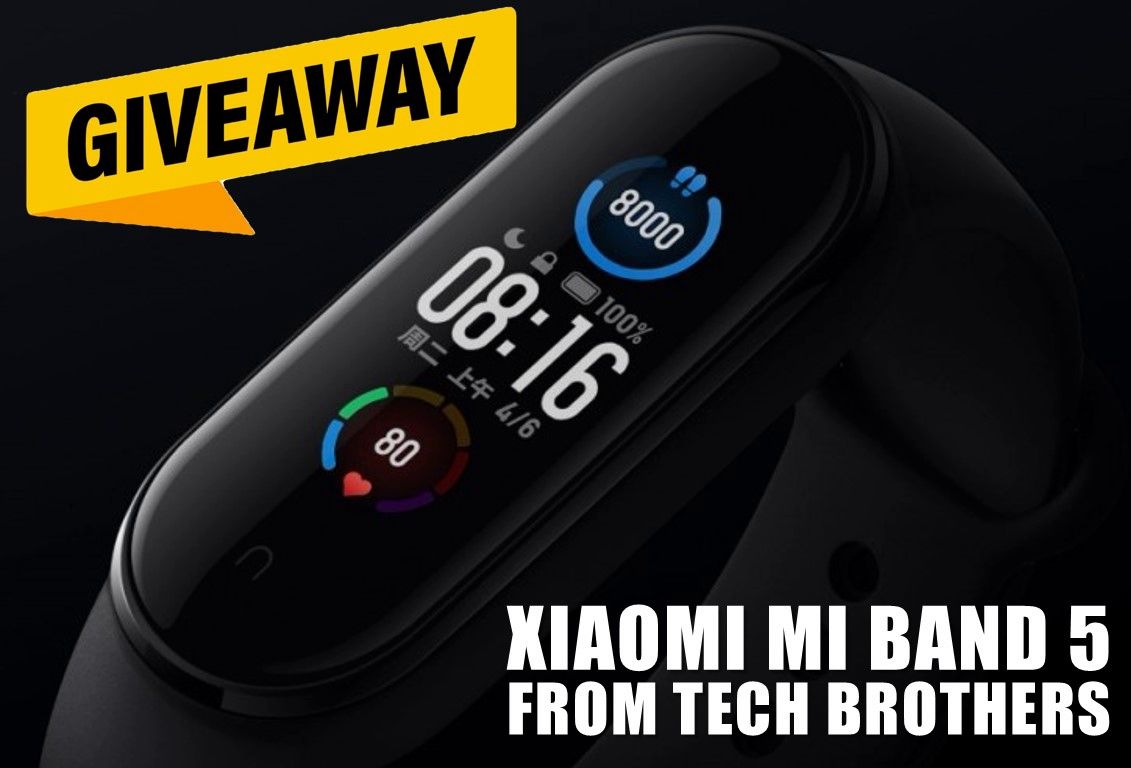 xiaomi mi band 5 giveaway