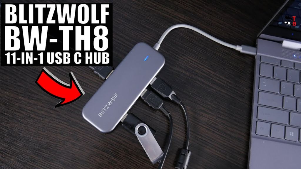 Blitzwolf BW-TH8 REVIEW: The cheapest 11-in-1 USB C Hub in 2020!