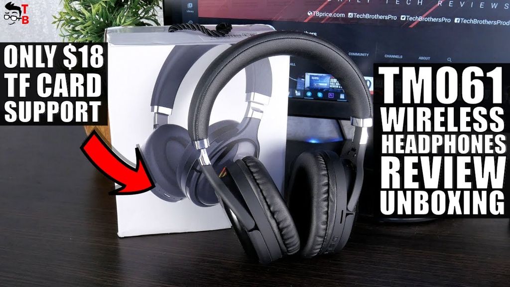 TM061 Wireless Headphones REVIEW: TF Card Slot is a Killing Feature!