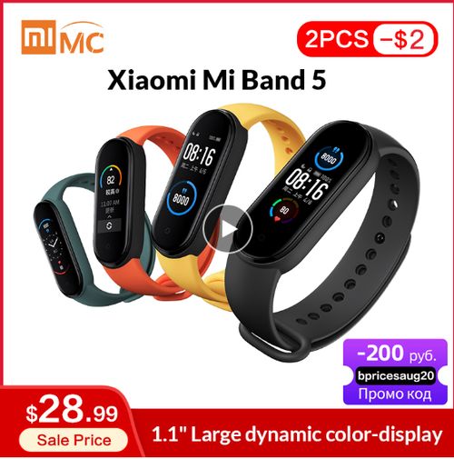 Original Xiaomi Mi Band 5 - Aliexpress