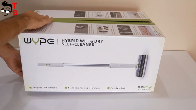 WYPE HYBRID  WET \u0026 DRY  SELF-CLEANER