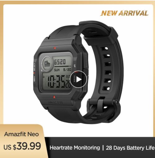 NEW 2020 Amazfit Neo Smart Watch - Aliexpress