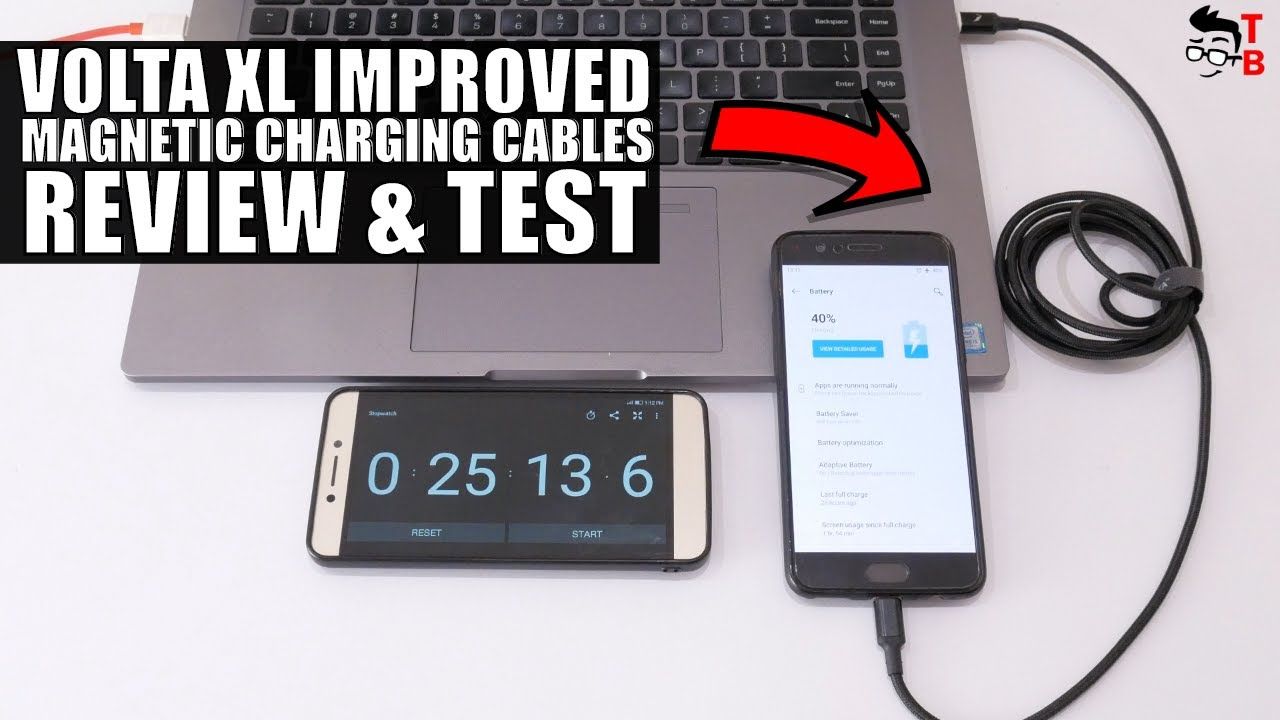 Volta XL Improved REVIEW: Magnetic USB C Charging Cable