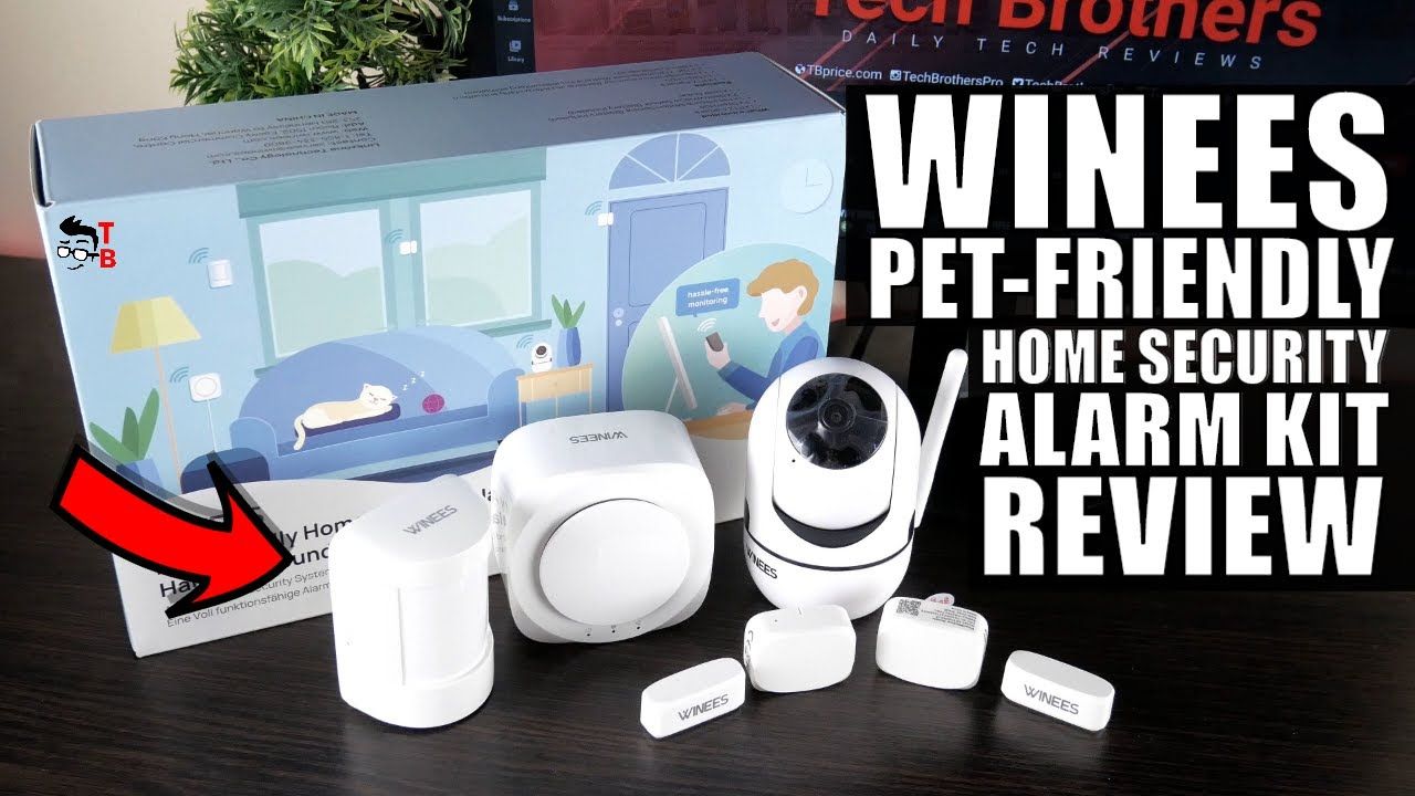 WINEES Pet-Friendly Home Security Alarm Kit - Full REVIEW