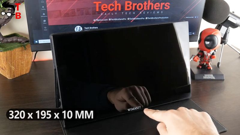 WIMAXIT 14 Inch Portable Touch Monitor: Touch Screen Is Must-Have!