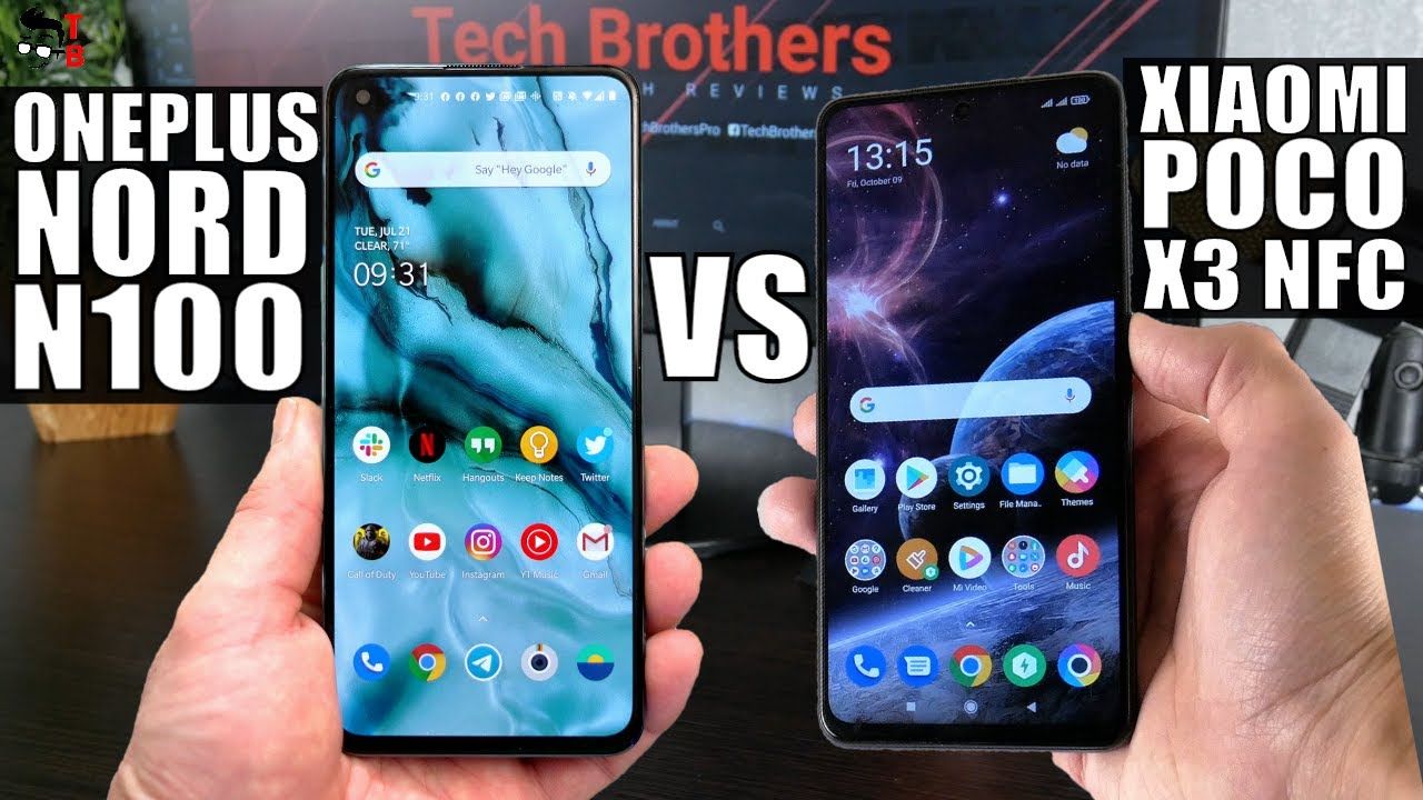 OnePlus Nord N100 vs Poco X3 NFC: Comparison Of $200 Phones!