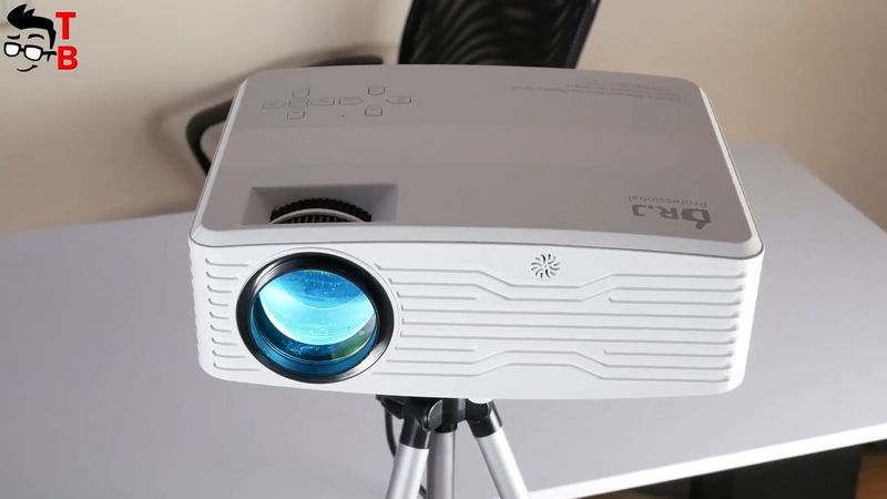 DR.J Professional AK-40 REVIEW: This Full HD Projector Is Very Bright!