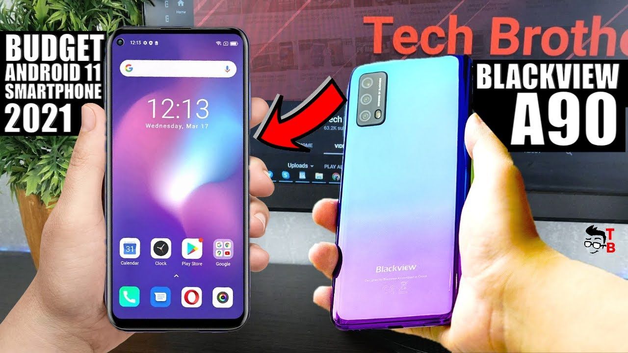 Cheapest Android 11 Smartphone 2021! Blackview A90