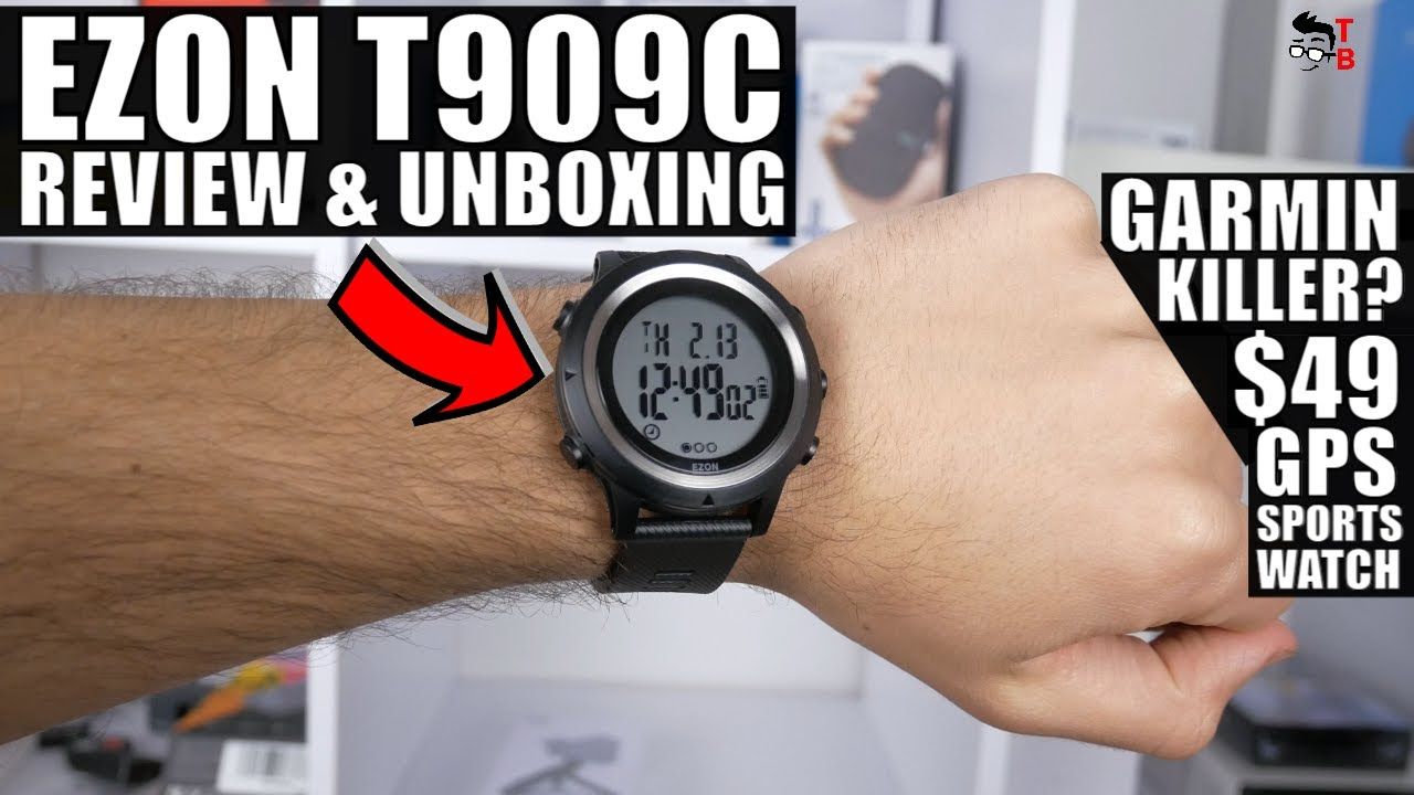 EZON T909C REVIEW: Budget Competitor Of Garmin Sports Watches!