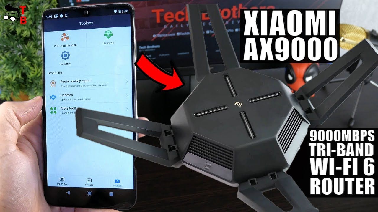 The Most Powerful Wi-Fi 6 Router 2021! Xiaomi Mi AX9000