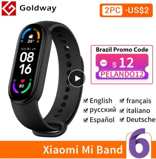 Xiaomi Mi Band 6 Smart Bracelet - Aliexpress