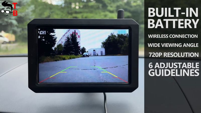 TW1 Truly Wireless Backup camera