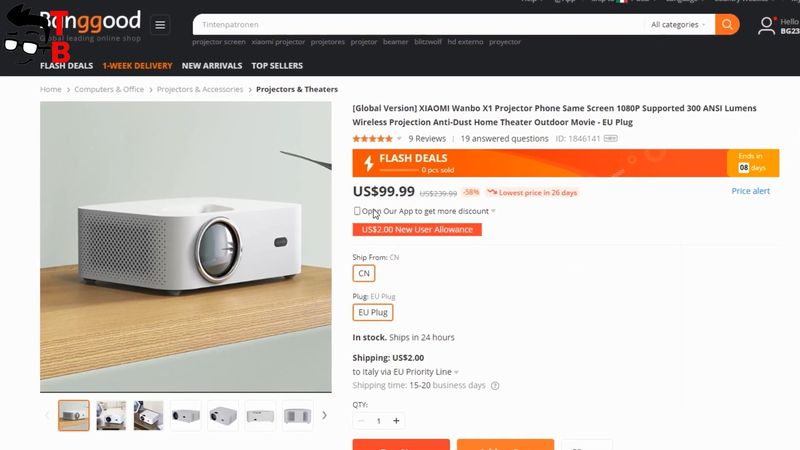 WANBO X1 REVIEW: 2021 Xiaomi Projector Under $100!