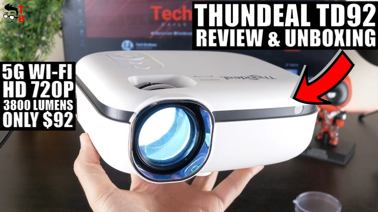 Thundeal TD92 REVIEW: Budget Multi-Screen Wi-Fi Projector 2021!