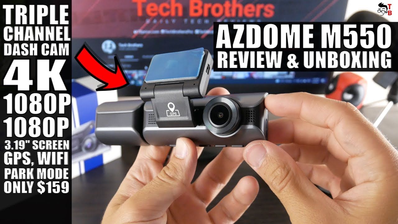 I'm Surprised By This Triple Channel Dash Cam! AZDOME M550 Full REVIEW