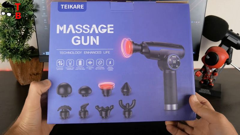 TEIKARE DPG01 Massage Gun REVIEW: Heating Mode & Touch Screen!