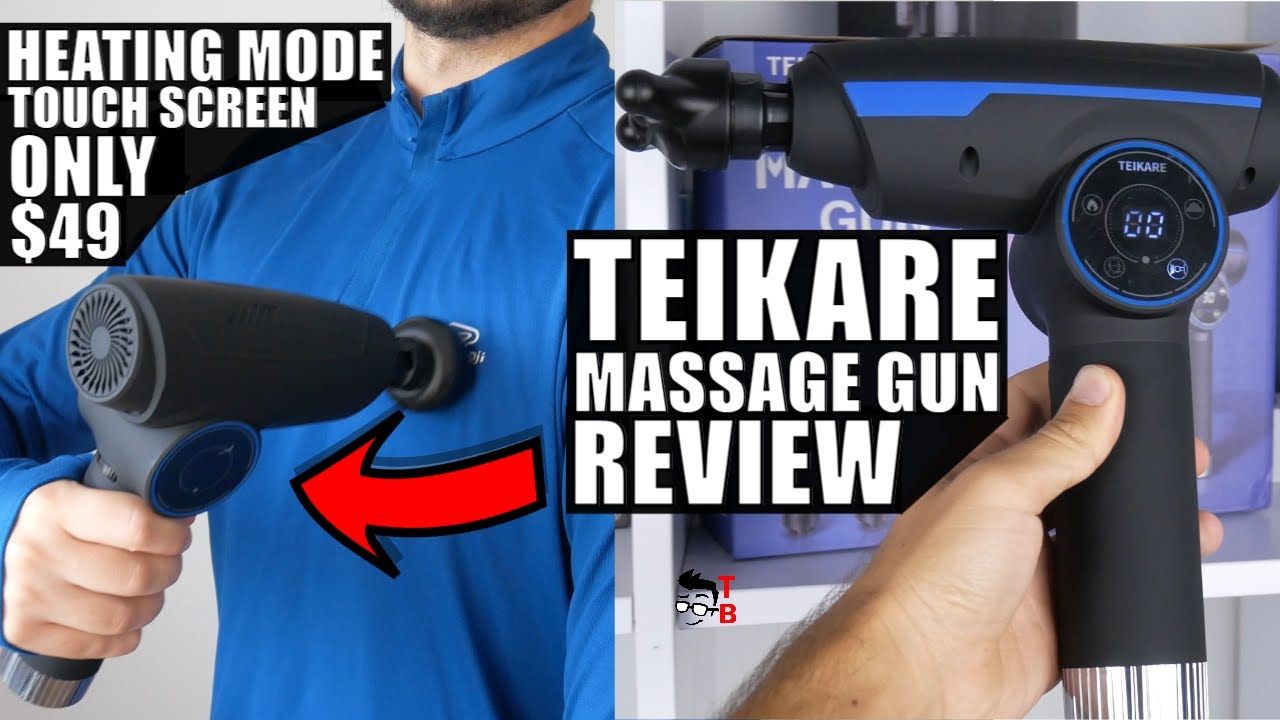 TEIKARE DPG01 REVIEW: Massage Gun With Heating Mode 2021!