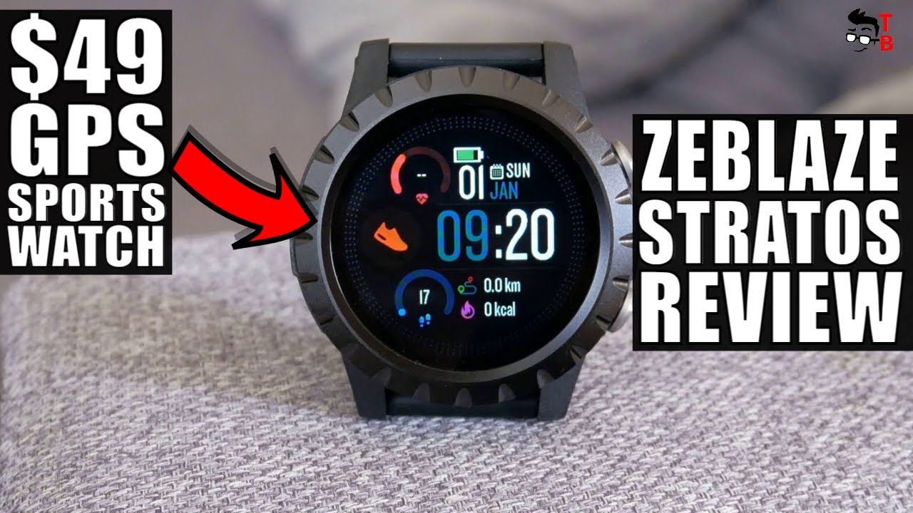 Zeblaze Stratos REVIEW: Finally, Good Budget GPS Watch For Sports!
