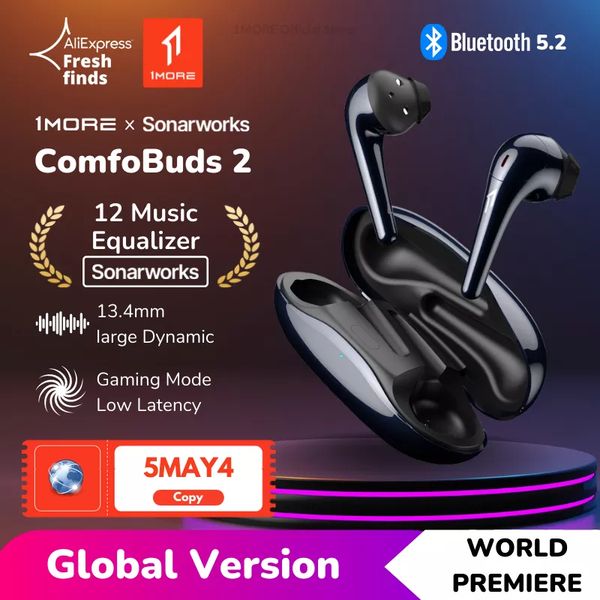 World Premiere 1MORE ComfoBuds 2 - Aliexpress