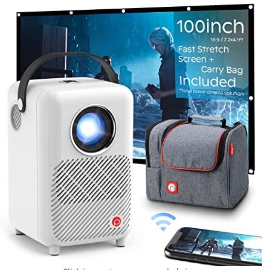 Pixthink Mini Portable Projector M1 - $60 OFF COUPON CODE - Amazon