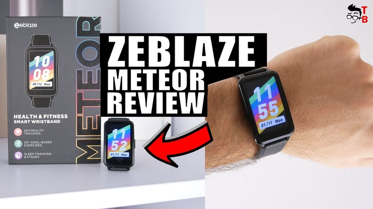 Zeblaze Meteor REVIEW: Fitness Bracelet or Fitness Watch?
