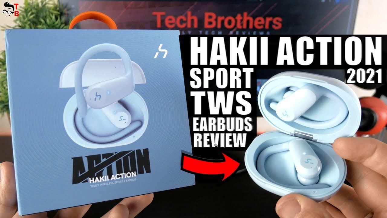 TWS Earbuds With Ear Hooks Are Best For Sports! HAKII Action Review