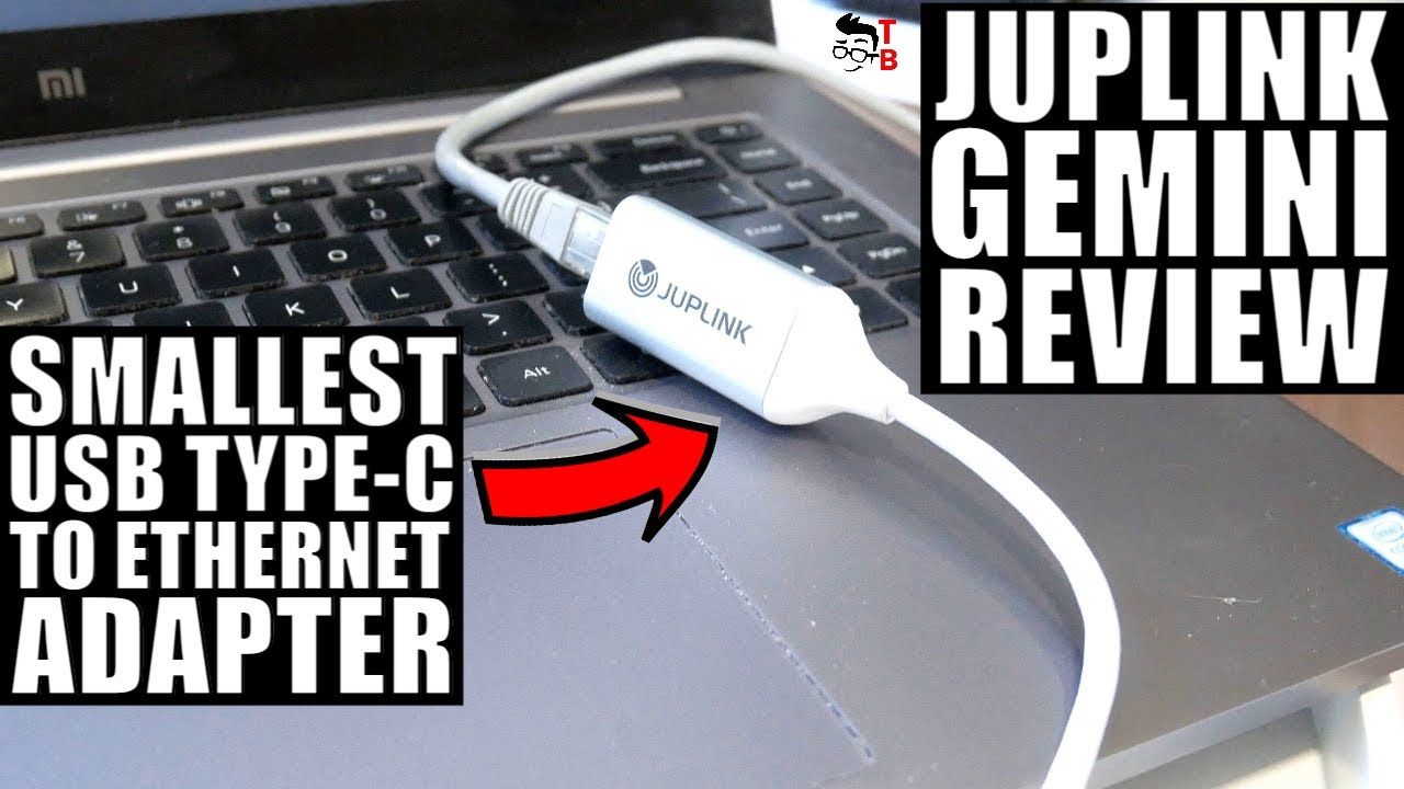 Gigabit USB-C To Ethernet Adapter 2021! Juplink GeMini Review