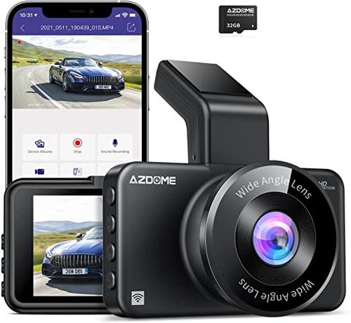 AZDOME M17 WiFi Dash Cam - Extra $12 OFF COUPON - Amazon