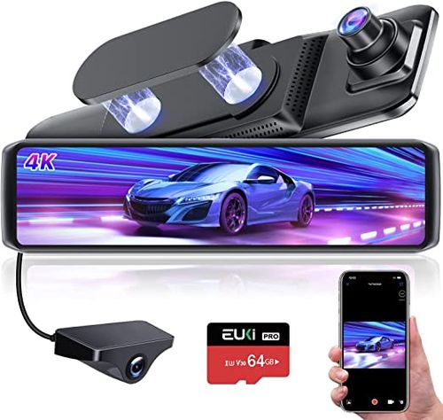 EUKI M12 Backup Camera Rear View Mirror Camera - $10 OFF COUPON - Amazon