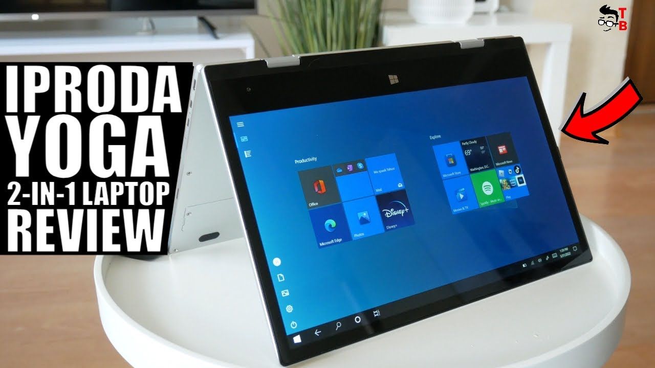 2-in-1 Touchscreen Laptop Under $200! iProda Yoga M1169YM REVIEW